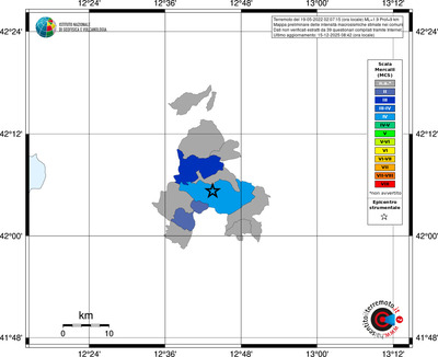 Mappa MCS - territori comuni