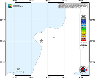 Mappa MCS - territori località
