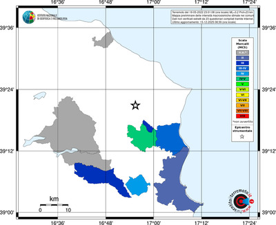 Mappa MCS - territori comuni