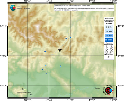 Mappa comuni con almeno 3 questionari