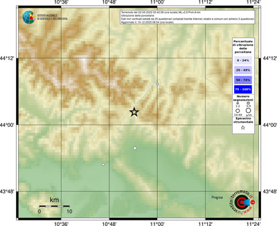 Mappa comuni con almeno 3 questionari