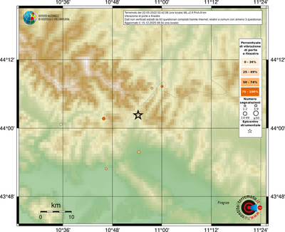 Mappa comuni con almeno 3 questionari