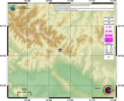Mappa comuni con almeno 3 questionari