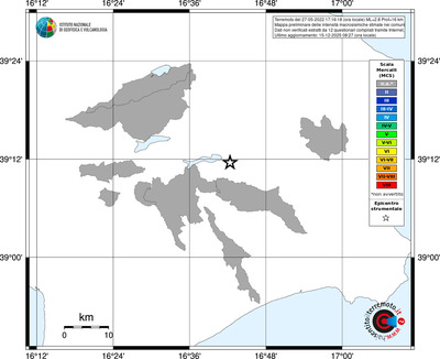 Mappa MCS - territori comuni