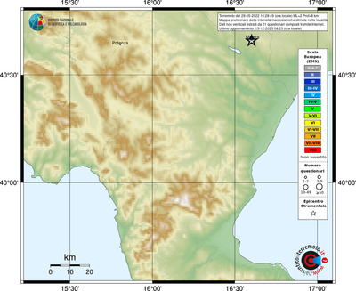 Mappa EMS - località