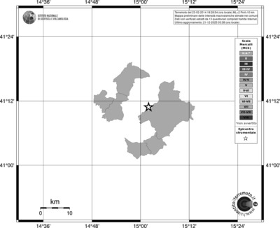 Mappa MCS - territori comuni