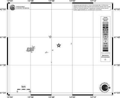 Mappa MCS - territori località