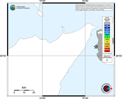 Mappa MCS - territori comuni