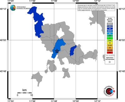 Mappa MCS - territori comuni
