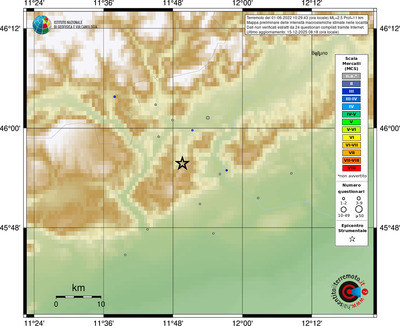 Mappa MCS - località