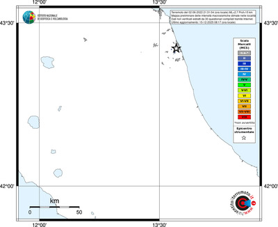 Mappa MCS - territori località