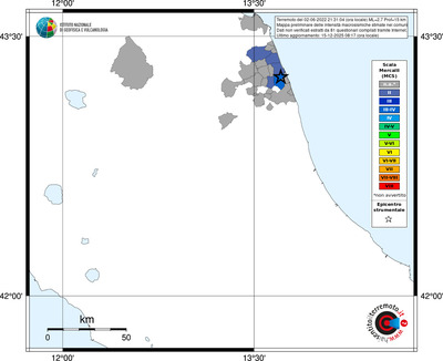 Mappa MCS - territori comuni