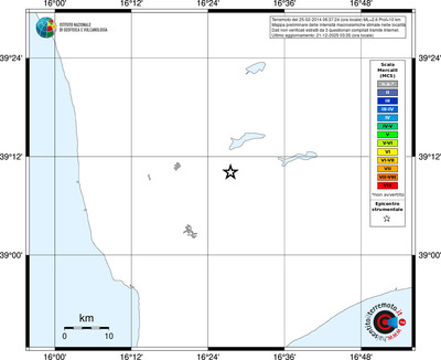 Mappa MCS - territori località