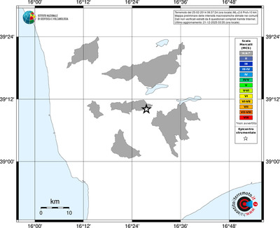 Mappa MCS - territori comuni