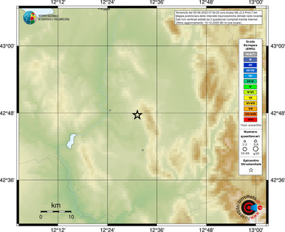 Mappa EMS - località