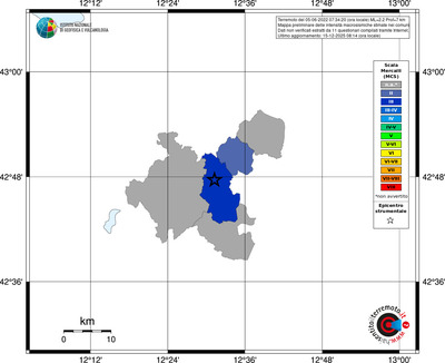 Mappa MCS - territori comuni
