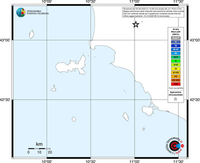 Mappa MCS - territori località