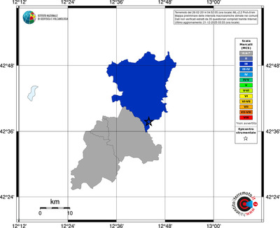 Mappa MCS - territori comuni