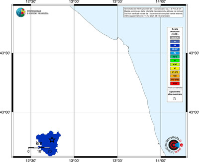 Mappa MCS - territori comuni