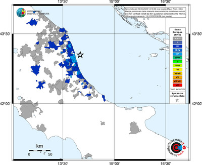 Mappa EMS - territori comuni