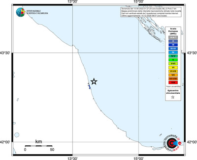 Mappa EMS - territori località