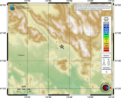 Mappa MCS - località