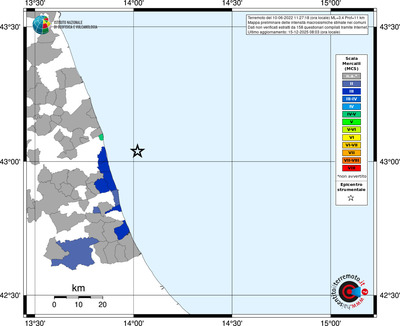 Mappa MCS - territori comuni