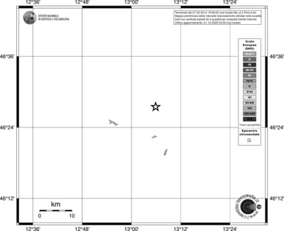 Mappa EMS - territori località