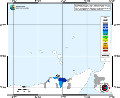 Mappa MCS - territori comuni