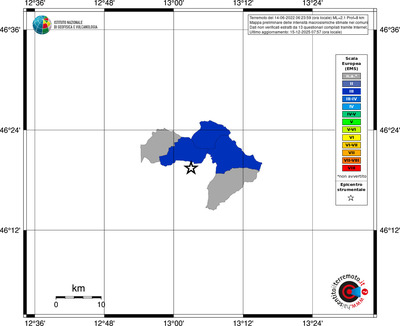 Mappa EMS - territori comuni