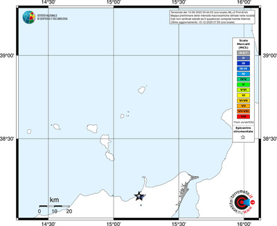 Mappa MCS - territori località