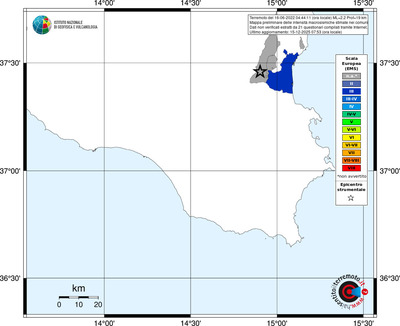 Mappa EMS - territori comuni