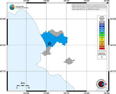 Mappa MCS - territori comuni