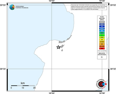 Mappa MCS - territori località