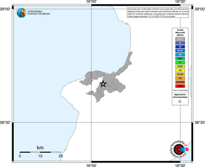 Mappa MCS - territori comuni