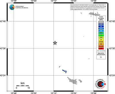 Mappa EMS - territori località
