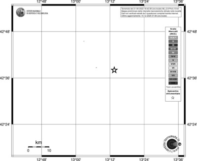 Mappa MCS - territori località