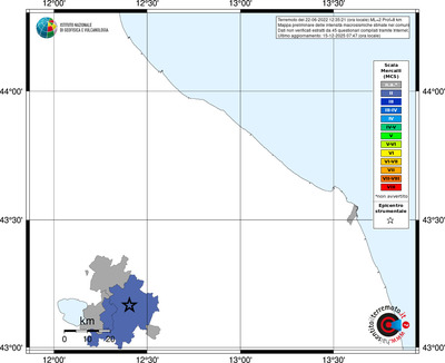 Mappa MCS - territori comuni