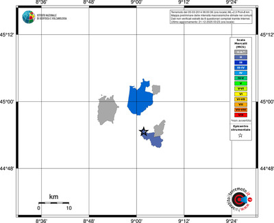 Mappa MCS - territori comuni