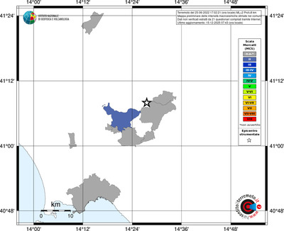 Mappa MCS - territori comuni