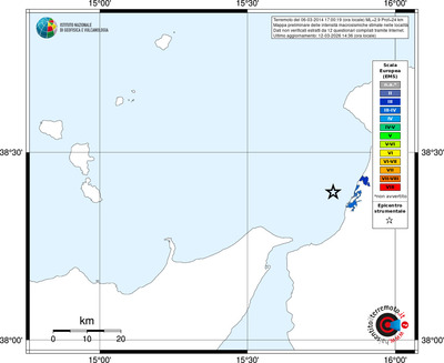 Mappa EMS - territori località