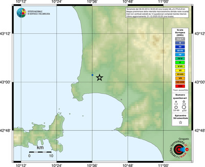 Mappa EMS - località