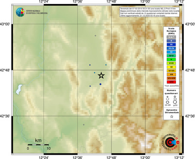 Mappa EMS - località