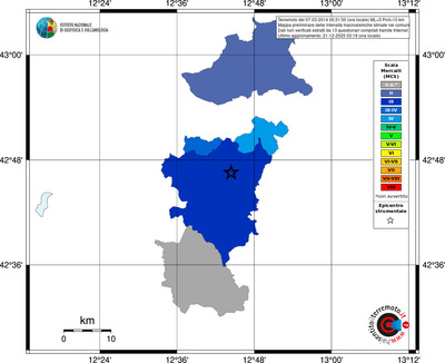 Mappa MCS - territori comuni