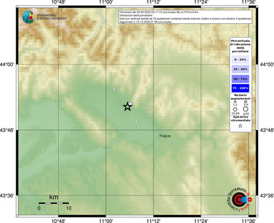 Mappa comuni con almeno 3 questionari