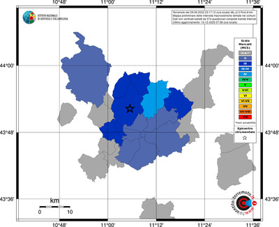 Mappa MCS - territori comuni