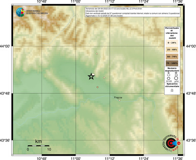 Mappa comuni con almeno 3 questionari