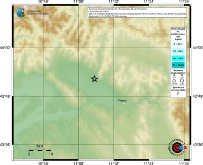 Mappa comuni con almeno 3 questionari