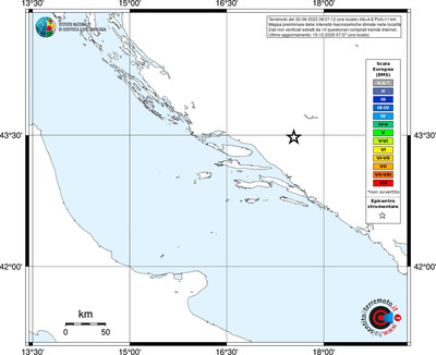 Mappa EMS - territori località