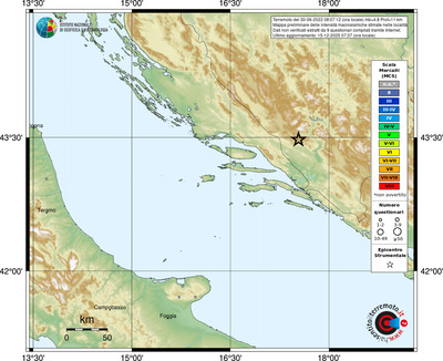 Mappa MCS - località